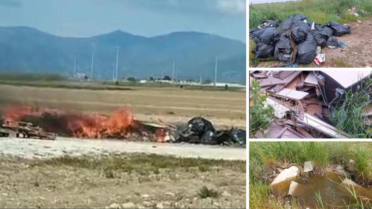 La terra dei fuochi e delle discariche: l’inferno corre lungo lo Scolmatore