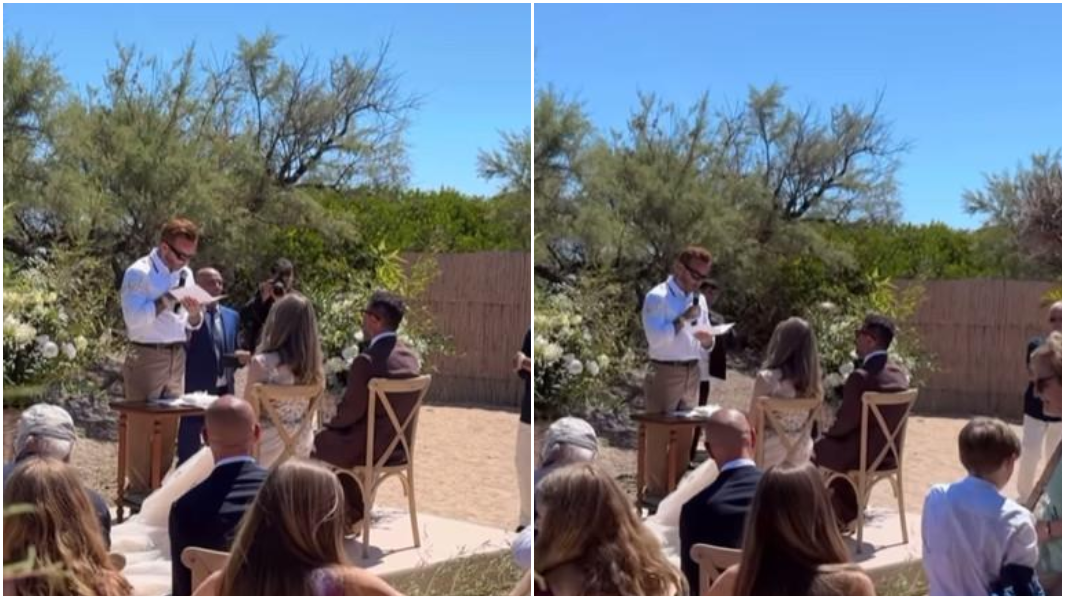 Salmo “celebra” a modo suo il matrimonio del fratello Sebastiano – VIDEO