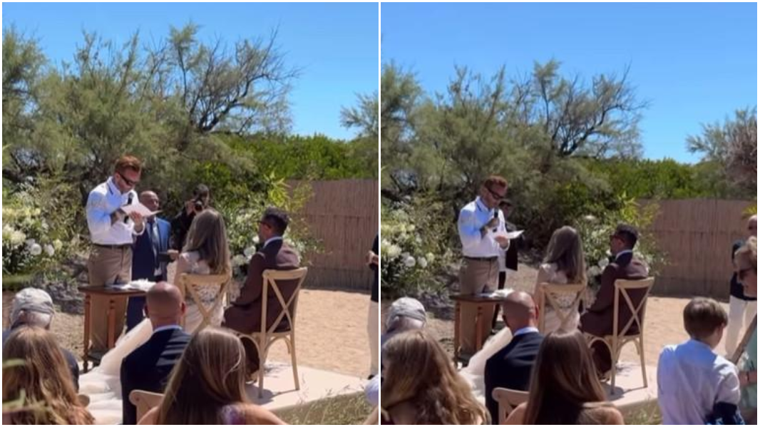 Salmo “celebra” a modo suo il matrimonio del fratello Sebastiano – VIDEO