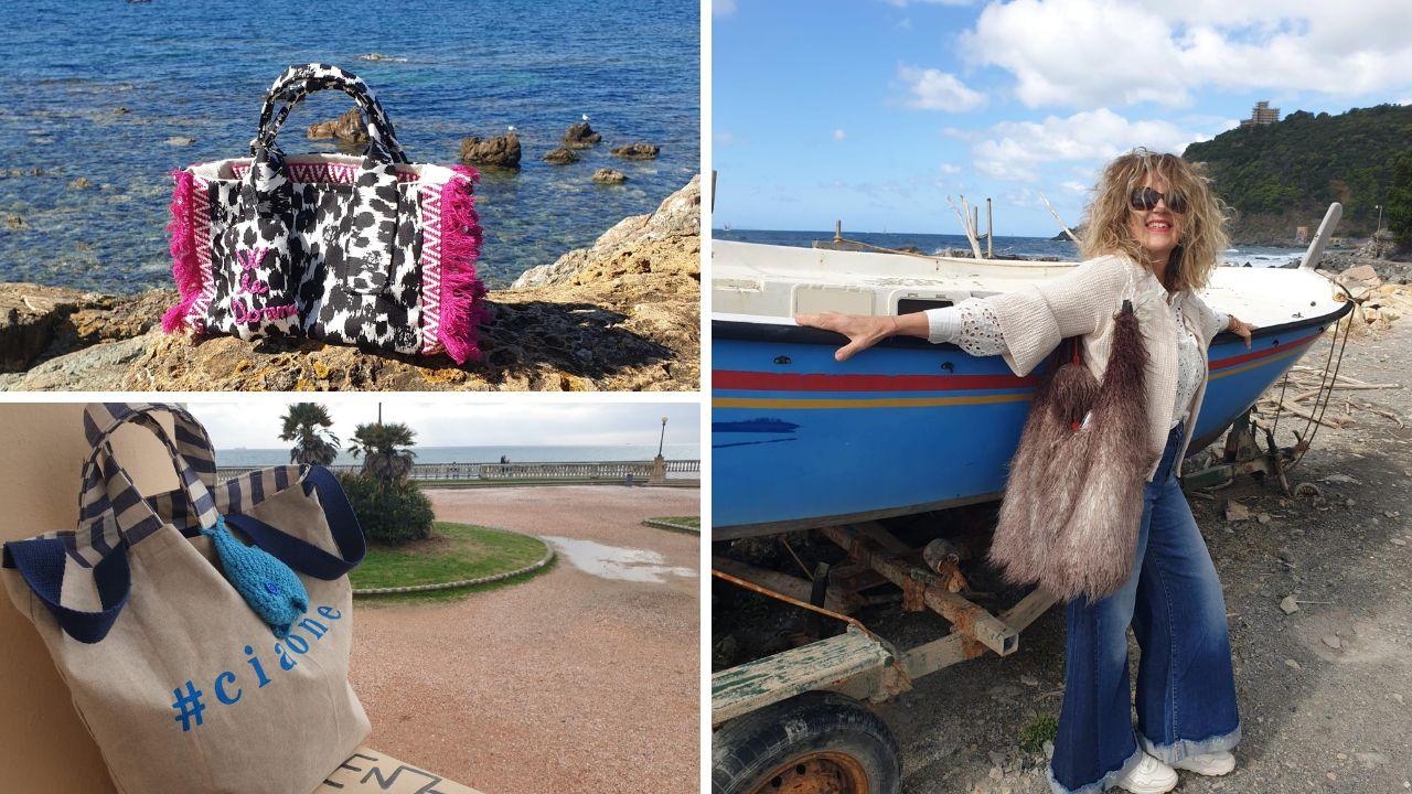 Le Livornesine: a tracolla o sotto braccio, la città si indossa. Ecco l’artigiana delle borse creative