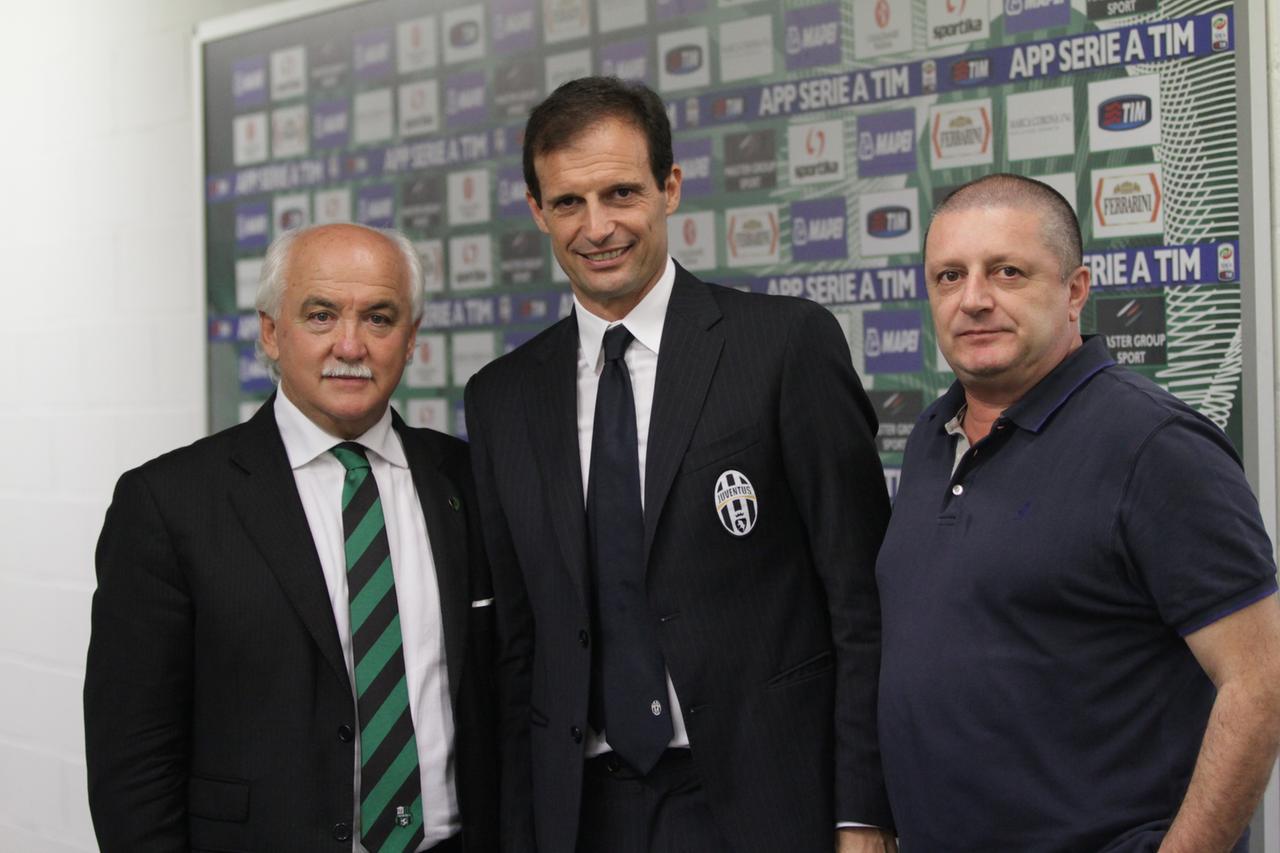 
	Gerry Esposito (a destra) con Remo Morini e Max Allegri

