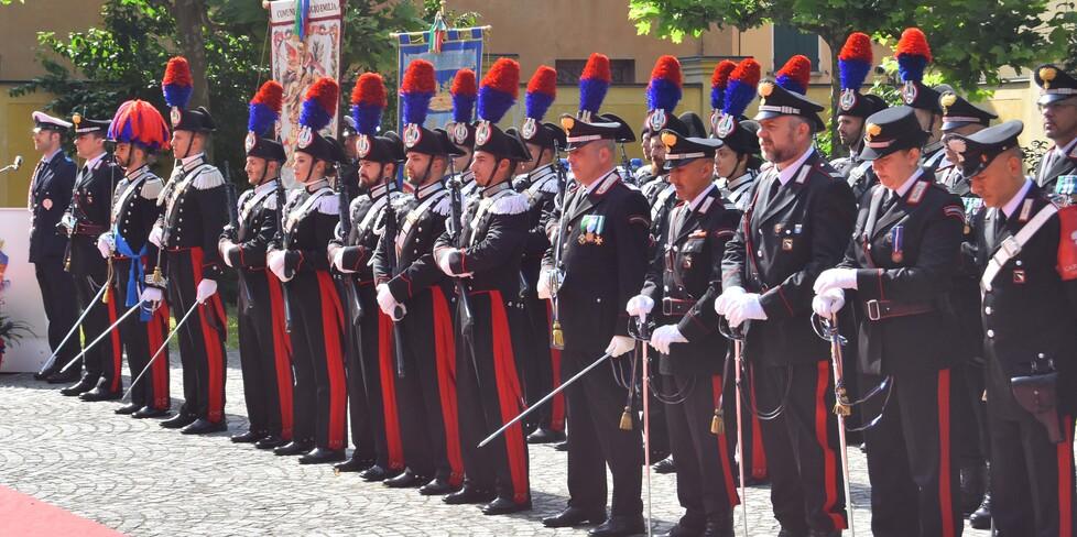 La festa annuale dei carabinieri per la prima volta ai Chiostri di San Pietro
