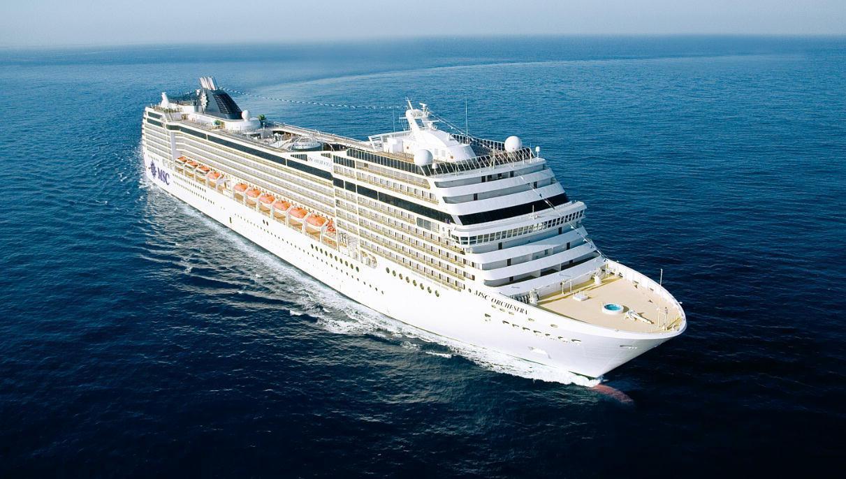 .
Msc Orchestra nave da crociera da 3mila posti