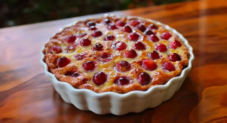 Clafoutis aux cerises: il dolce tipico francese tra flan e crostata