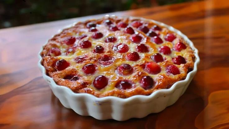 Clafoutis aux cerises: il dolce tipico francese tra flan e crostata