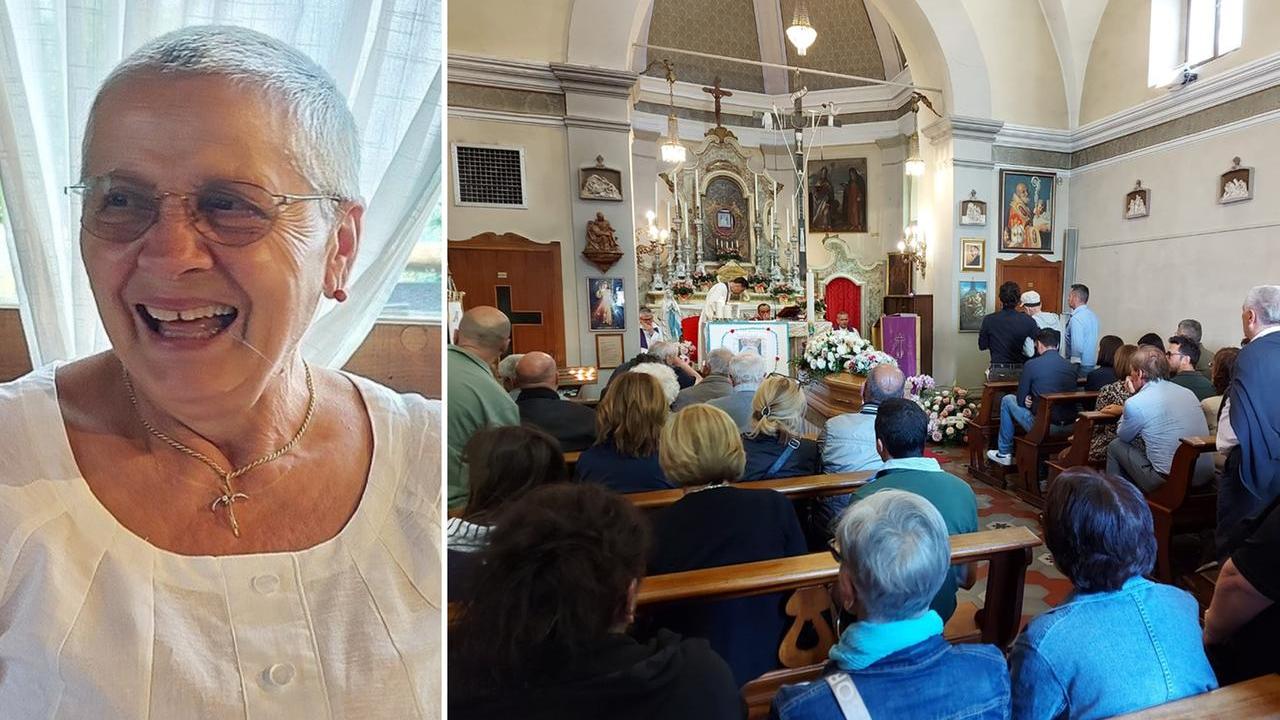 Il funerale di Graziella Giusti