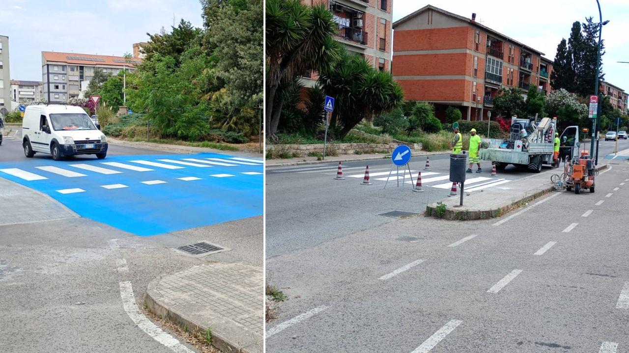 Strisce sicure in via Cilea, dove morì sei mesi fa la 76enne Rita Secchi