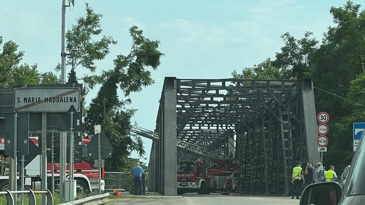 Albero frana sul ponte di Pontelagoscuro. Code a Ferrara e Santa Maria Maddalena