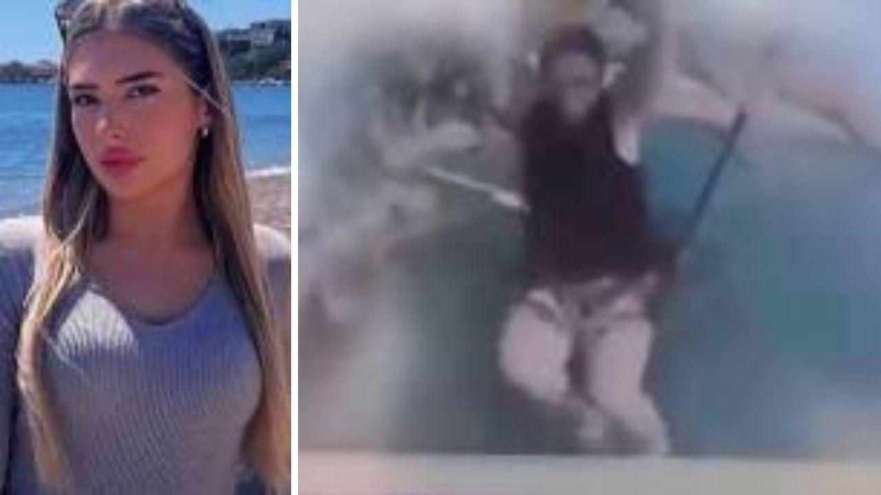 La giovane morta e il momento fatale durante il volo