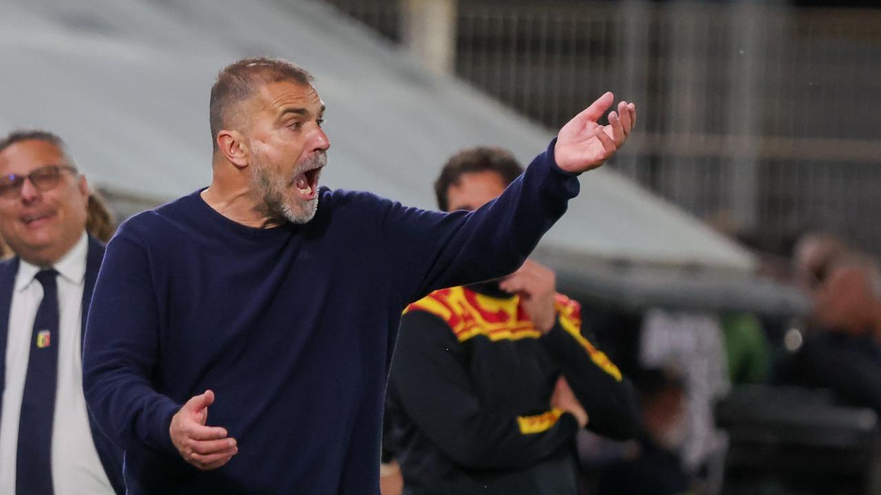 Luca D'Angelo, tecnico dello Spezia, è nel mirino del Modena e dell'Empoli