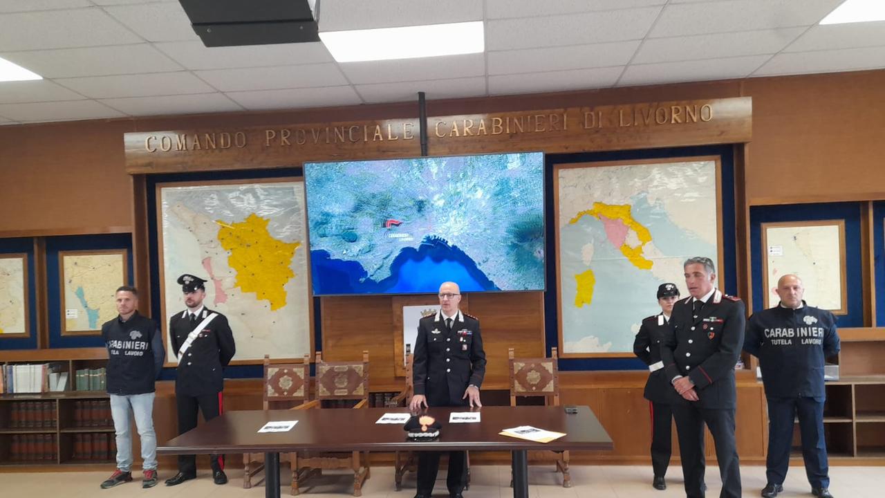 La conferenza stampa dell'Arma