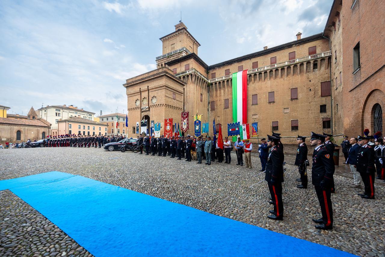 Festa dell’Arma dei carabinieri. A Ferrara calano i reati ma crescono i codici rossi