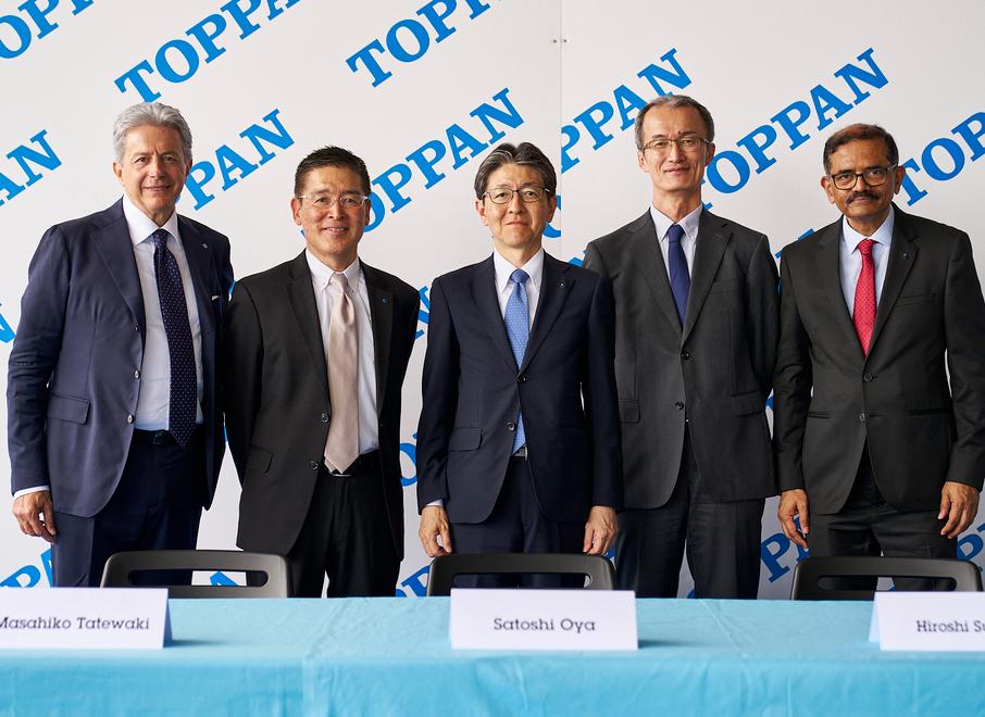 
	I manager del gruppo giapponese Toppan

