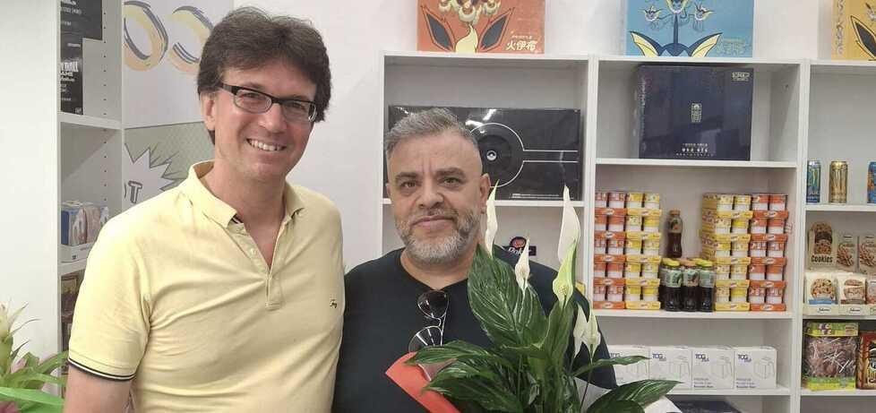 Fumetti, giochi, comics e collezioni: a Livorno nel nuovo regno gestito dall’ex idraulico Valerio
