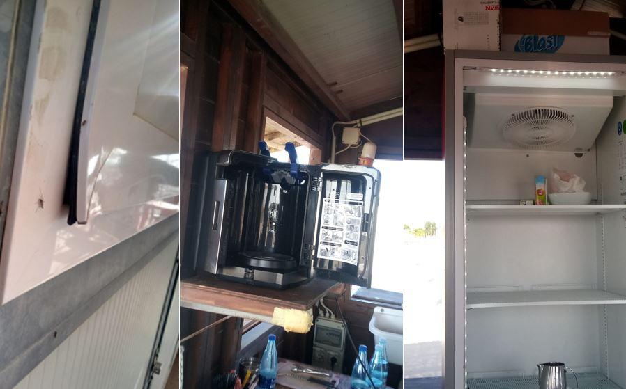 Vandali in azione a Lido Estensi, danni ai bagni Capri e Sayonara