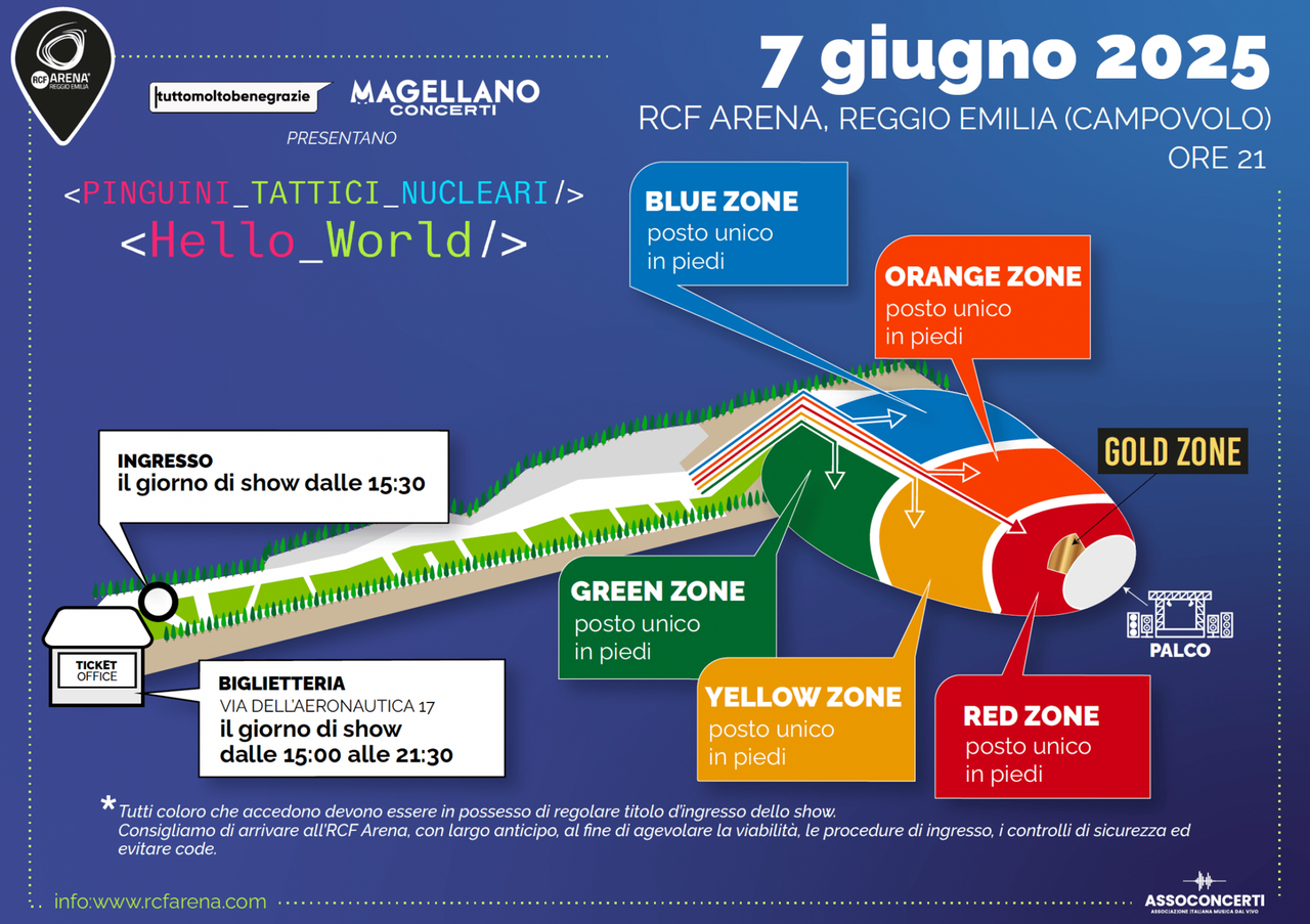 E’ il giorno dei Pinguini Tattici Nucleari: ancora biglietti disponibili