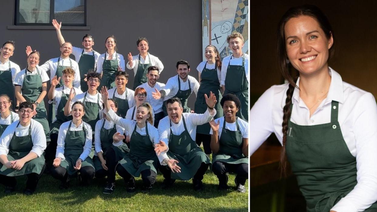 Lo staff di Al Gatto Verde e Jessica Rosval