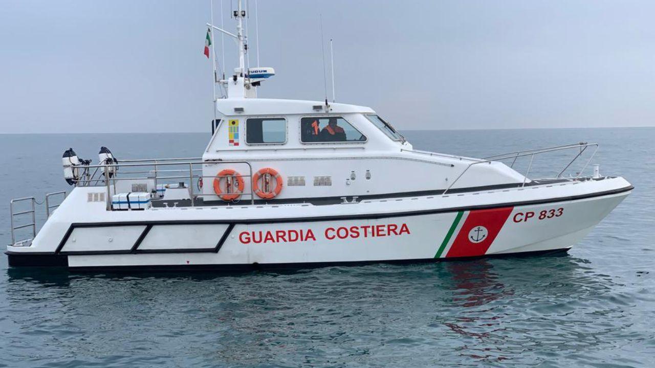 Intervenuta la Guardia Costiera