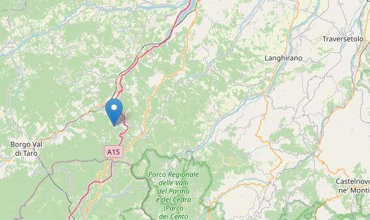 Scosse in Appennino, l’epicentro a Berceto