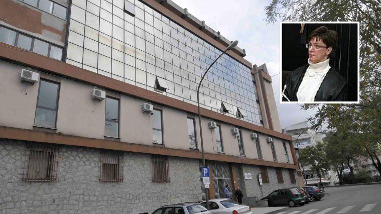 
	Il tribunale di Lanusei. Nel riquadro: Paola Murru


