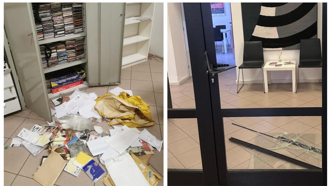 Firenze, furto e danni alla redazione di Controradio
