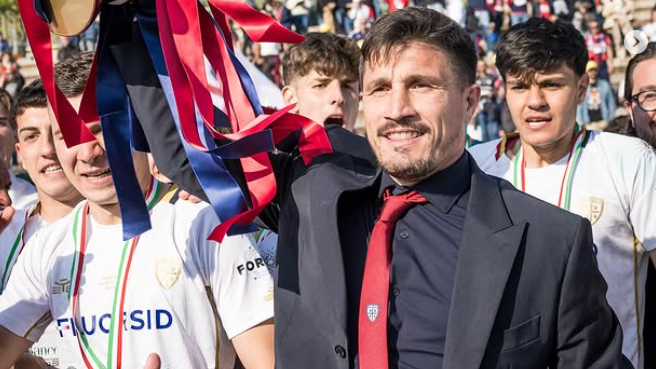 Fabio Pisacane è il nuovo allenatore del Cagliari