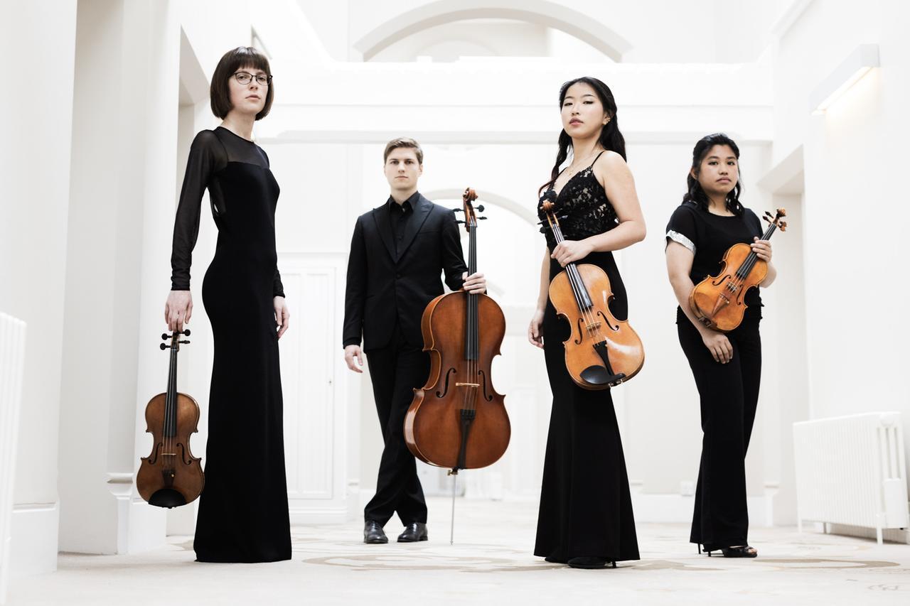 Il Quartetto Kyan stasera ai Chiostri di San Pietro con brani di Debussy e Béla Bartók