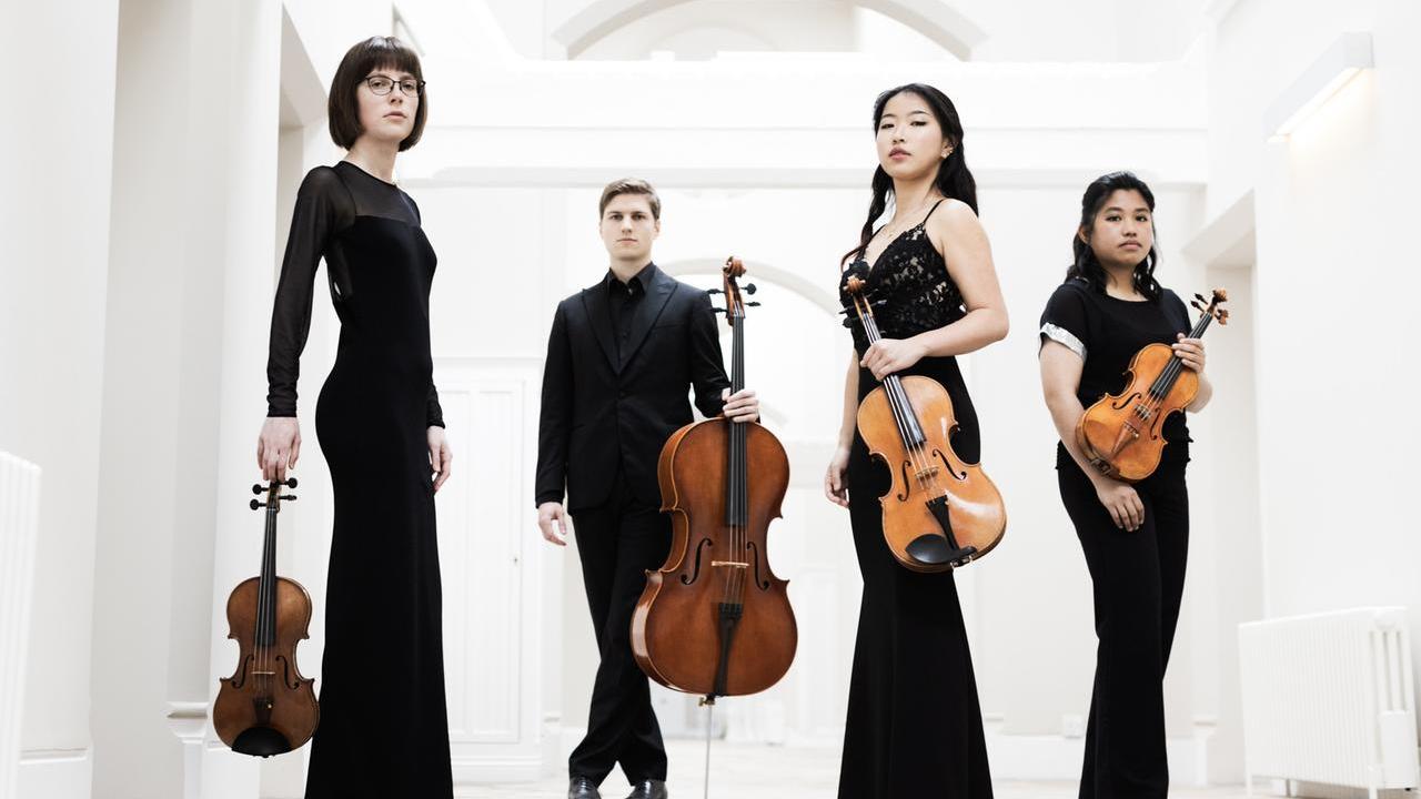 Il Quartetto Kyan stasera ai Chiostri di San Pietro con brani di Debussy e Béla Bartók