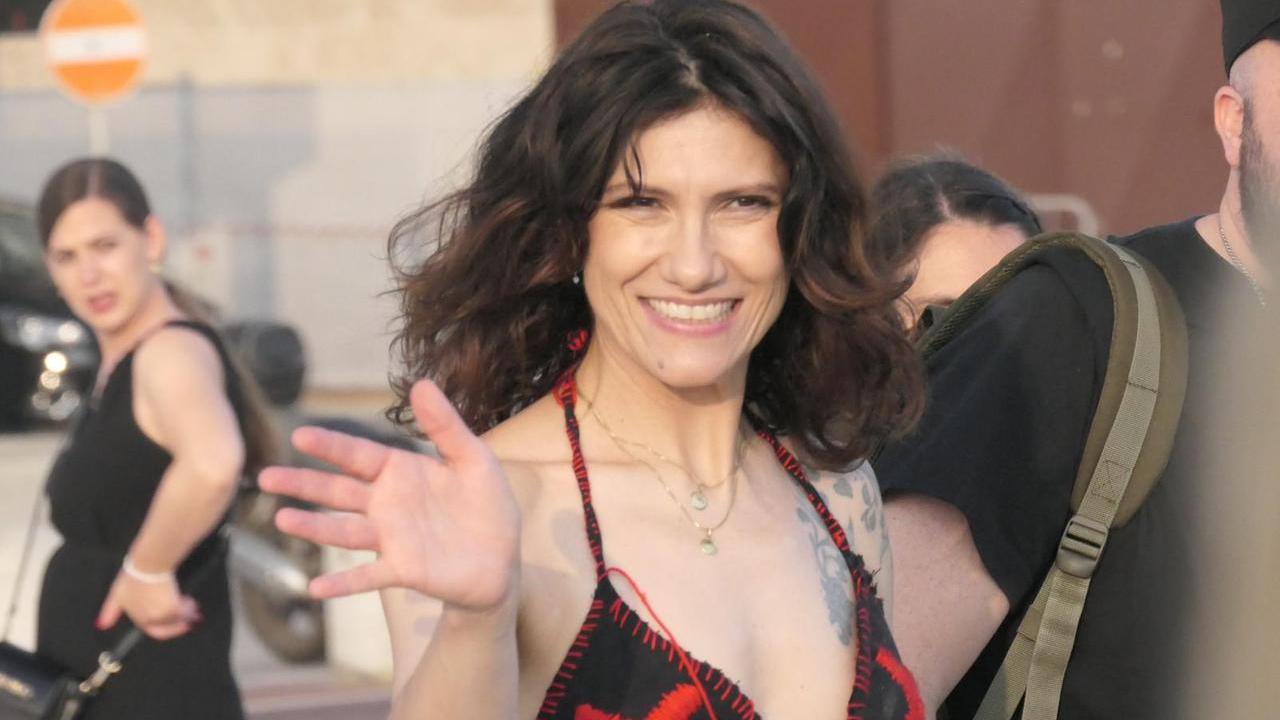 Elisa in Versilia per girare il video della sua nuova canzone (foto Paglianti)