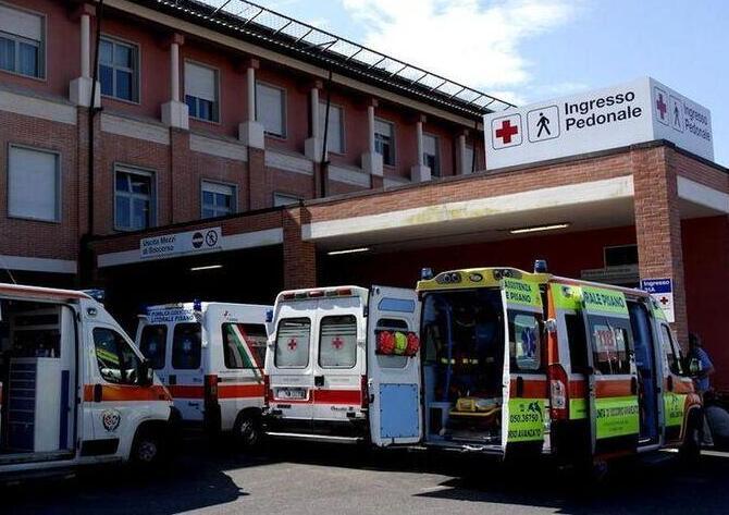 
	L'ingresso del pronto soccorso dell'ospedale Cisanello di Pisa

