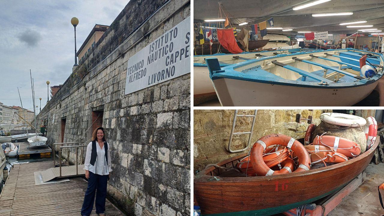 Negli “abissi” del Nautico: a Livorno c'è l’aula del mare sotterranea