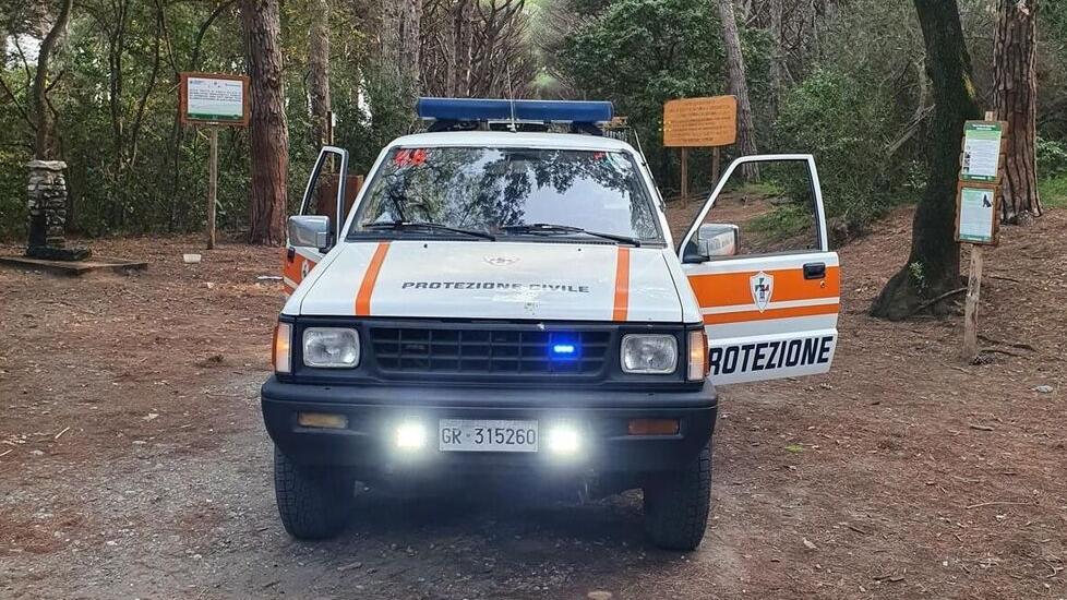 Il mezzo rubato e poi ritrovato