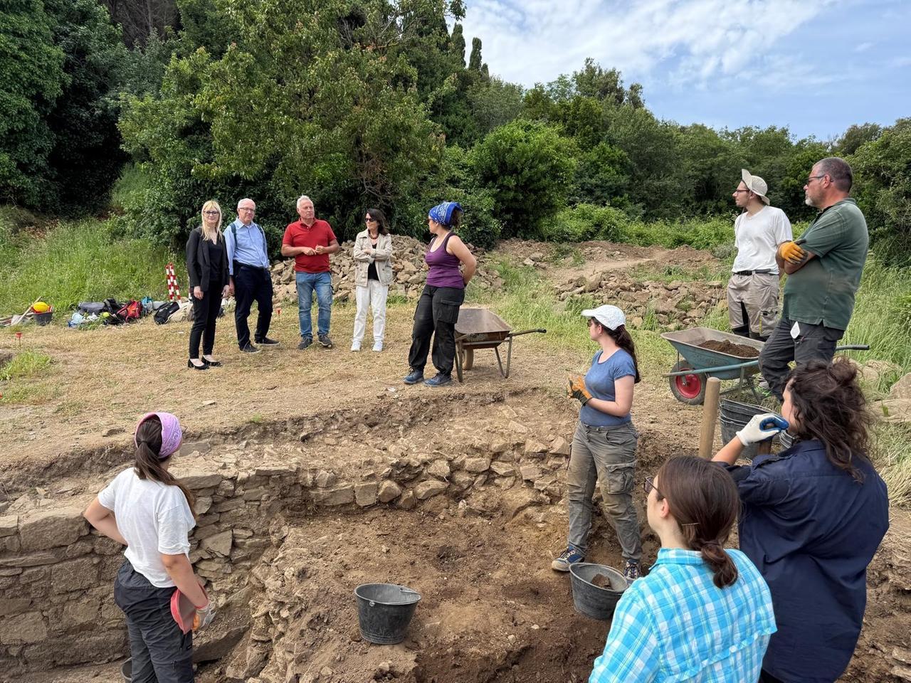 Scavi a Populonia: nuove indagini dell’Università di Pisa nell’area dell’Acropoli romana