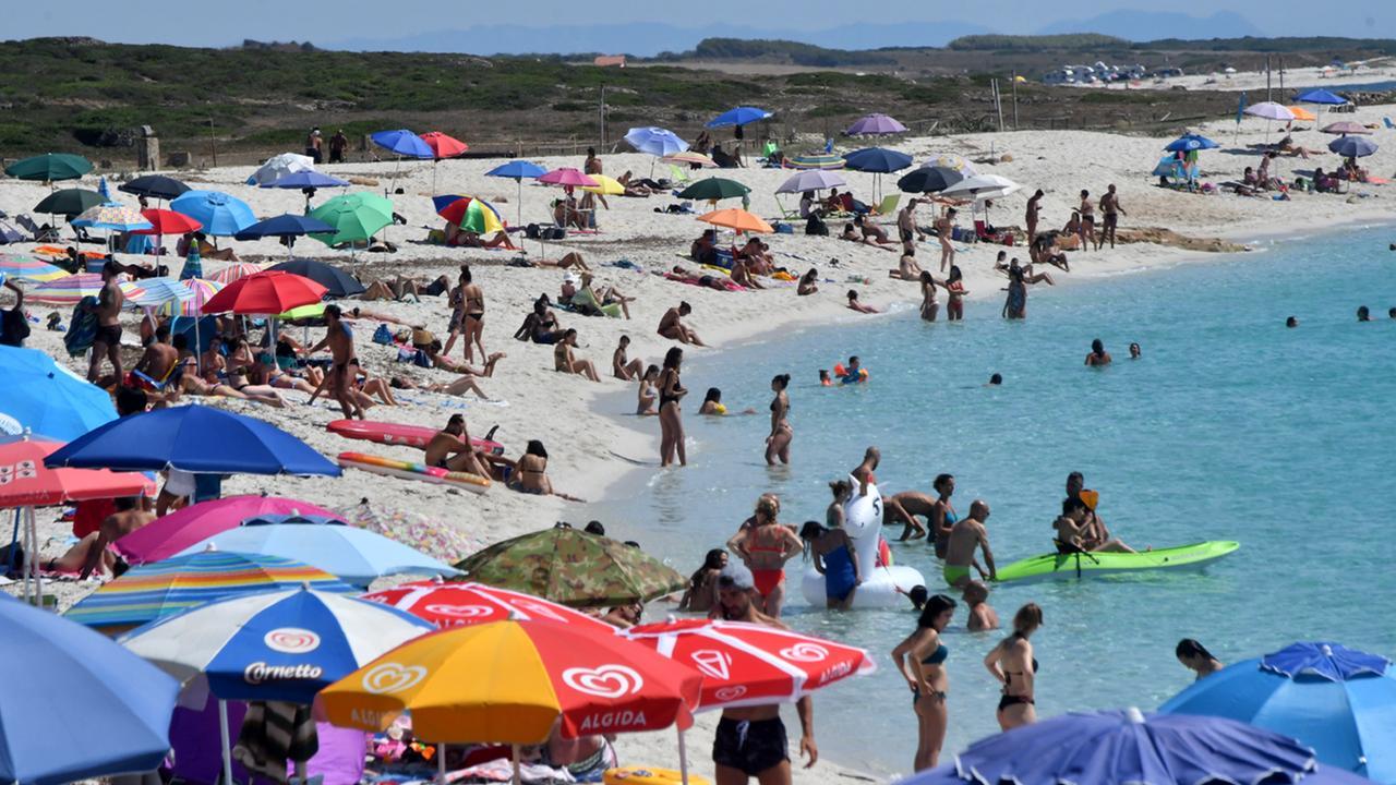 La spiaggia di Is Aruttas