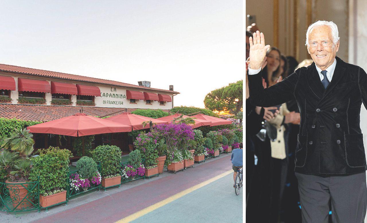 Forte, Armani alla Capannina? I fatti e le chiacchiere sul ritorno di Re Giorgio nella sua Versilia<br>

