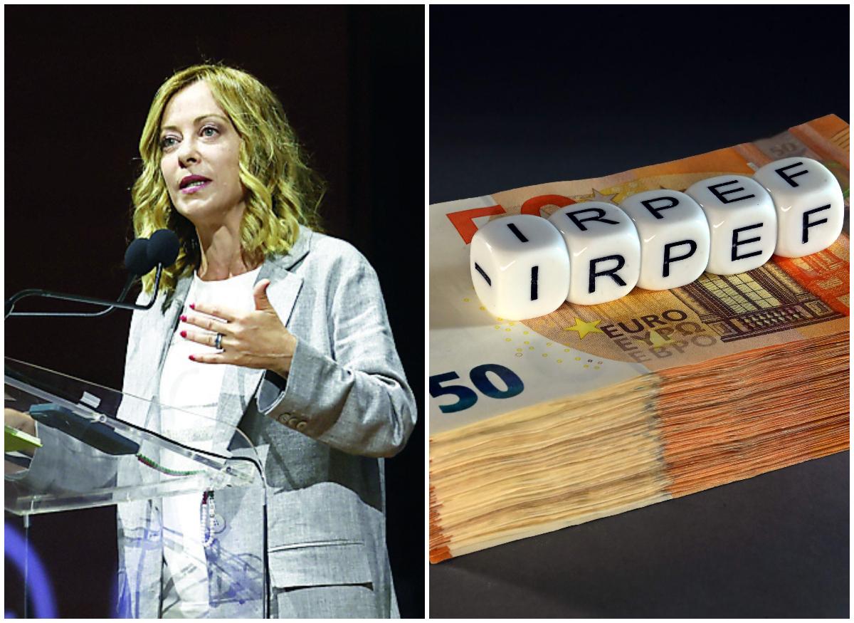 Meloni promette il taglio dell’Irpef, Salvini: «Prima la rottamazione»