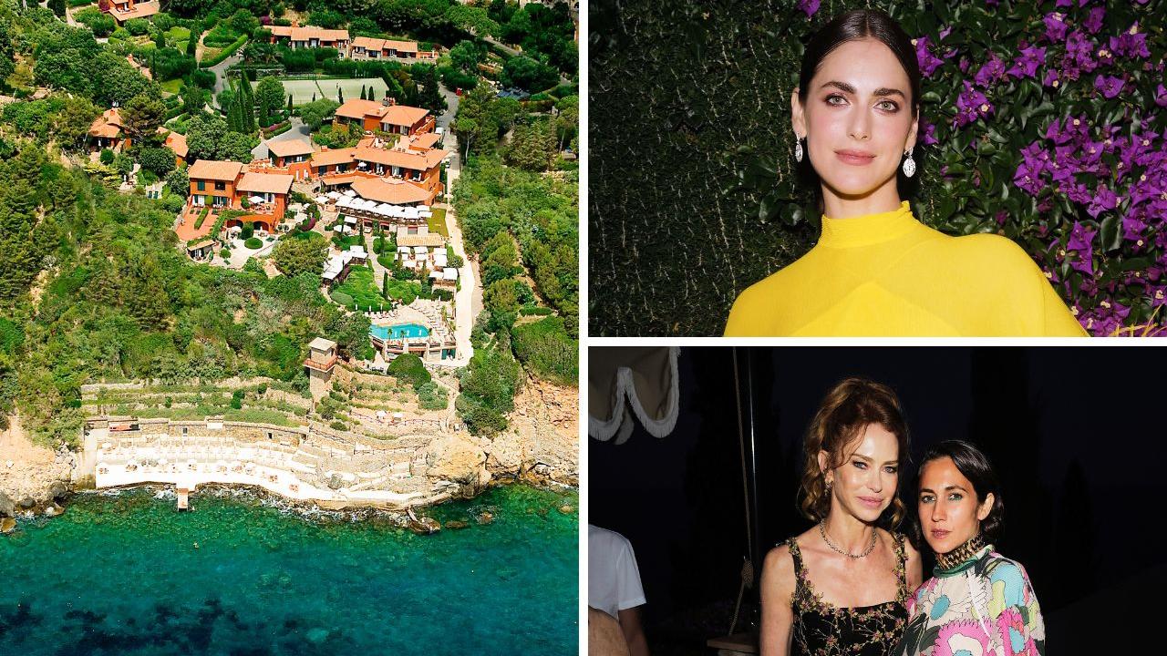 L'hotel, Miriam Leone e Yvonne Sciò e Delphina Elettrez Fendi