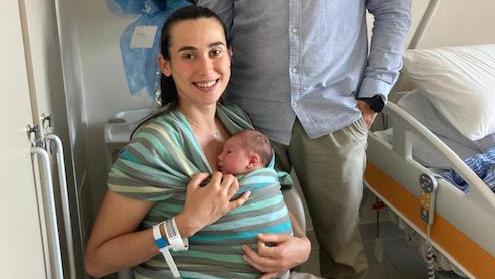 Montecchio Emilia, è Giorgio il primo nato con parto in analgesia all’ospedale Franchini