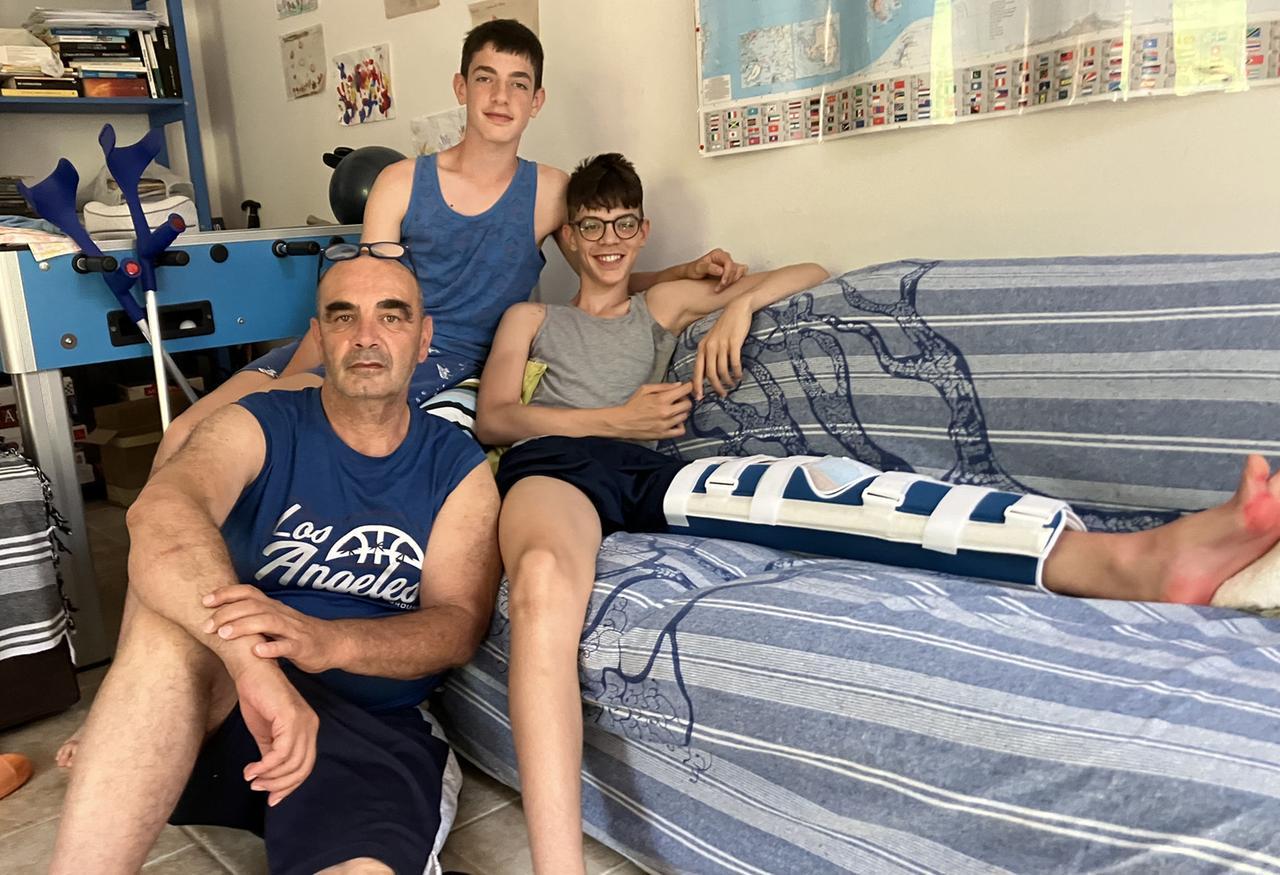 «Ora Valerio sta bene. Grazie alle cure del nostro ospedale di Argenta»