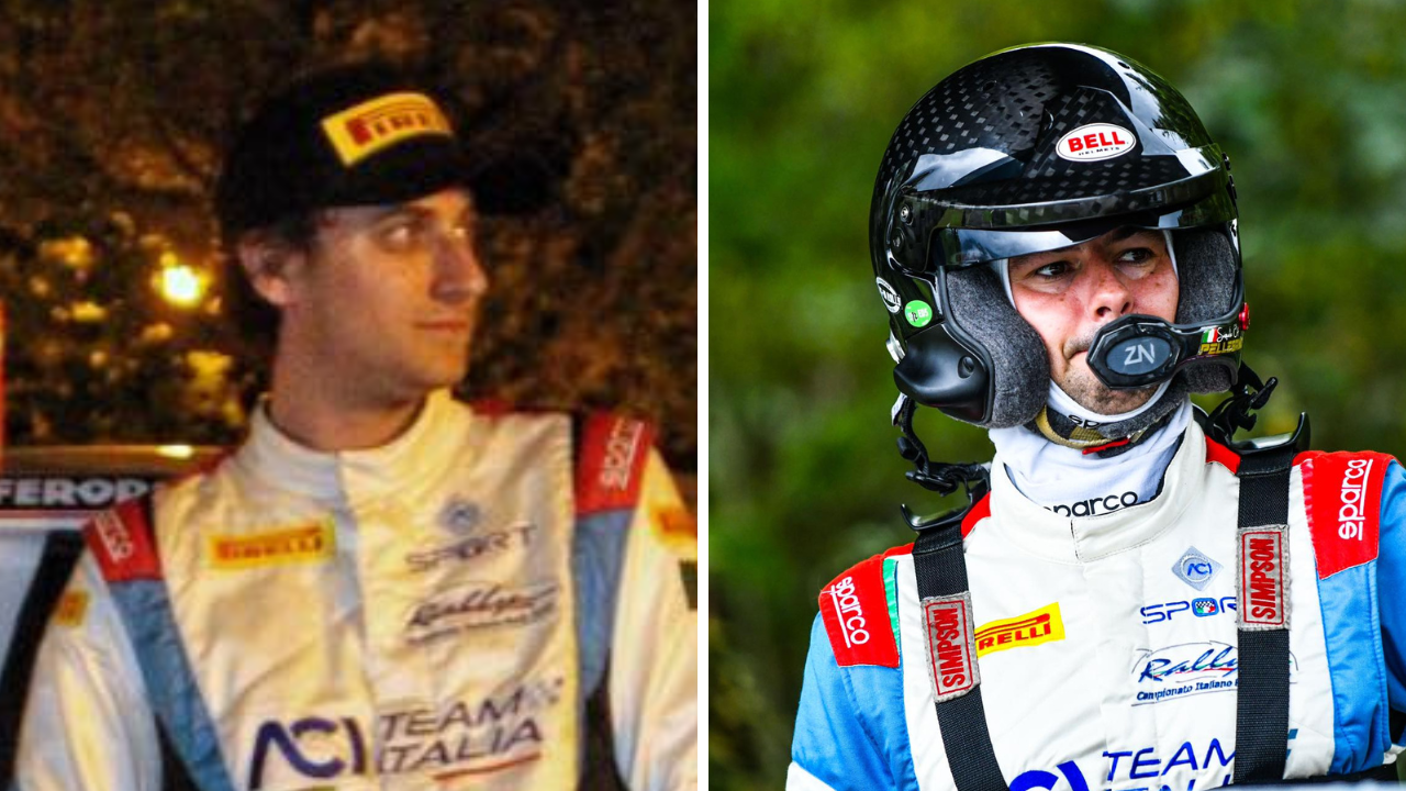 A sx la vittima, Matteo Doretto. A dx il co-pilota toscano coinvolto nell'incidente, Samuele Pellegrino (foto Facebook)