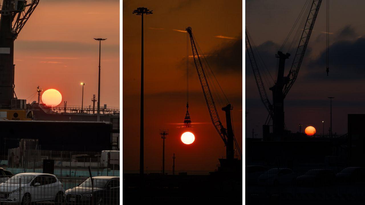 Nel cielo di Livorno i giochi di luce che stregano. Grazie a Ileana Orza