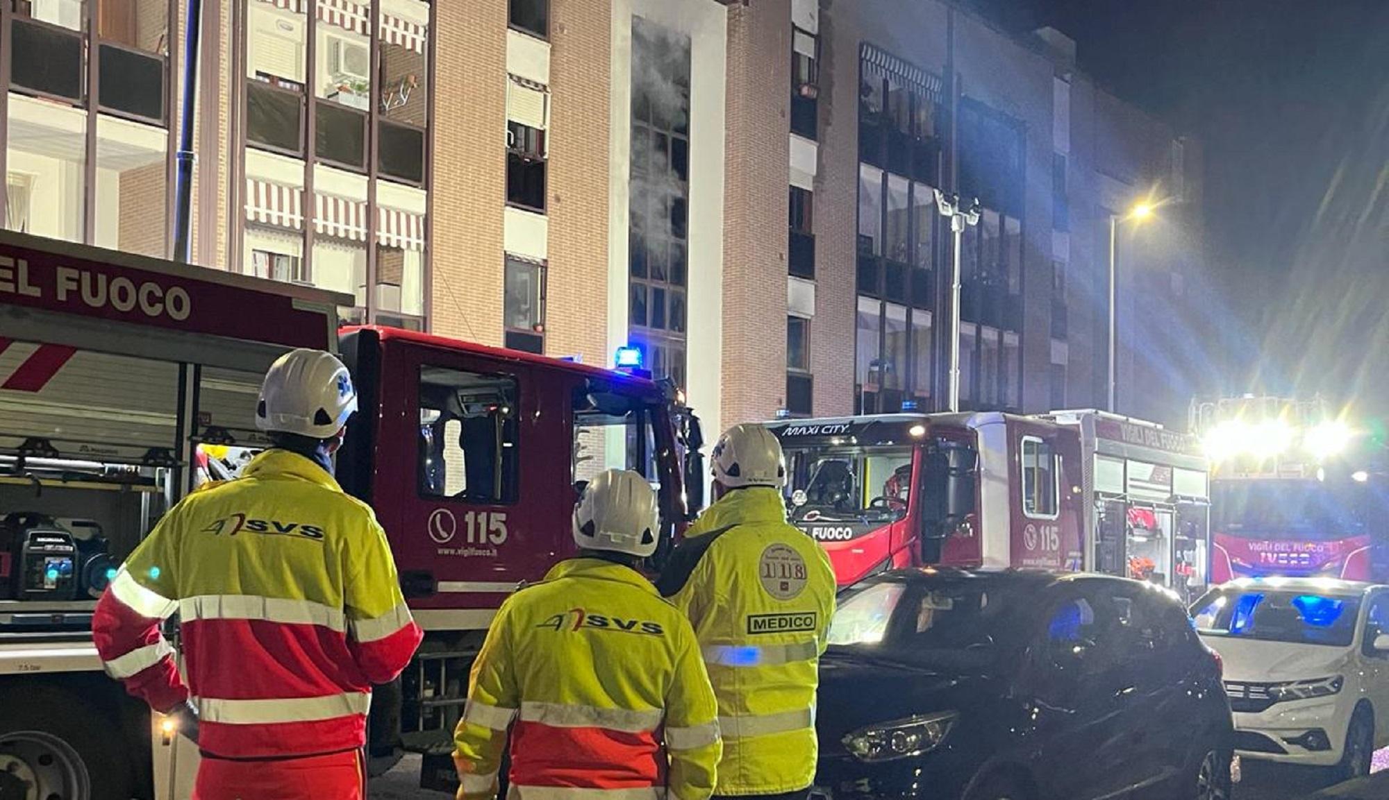 L'incendio alla Scopaia