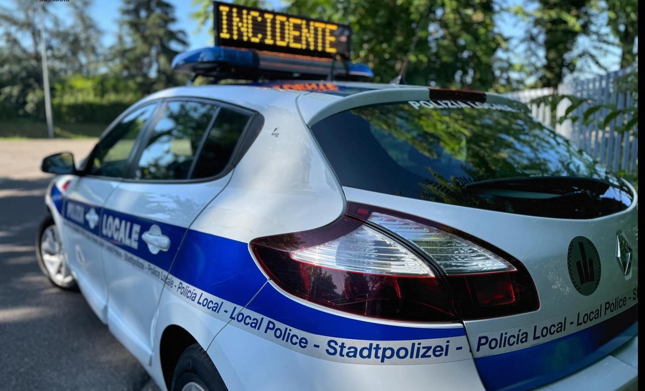 
	La polizia locale di Sassuolo (foto d'archivio)

