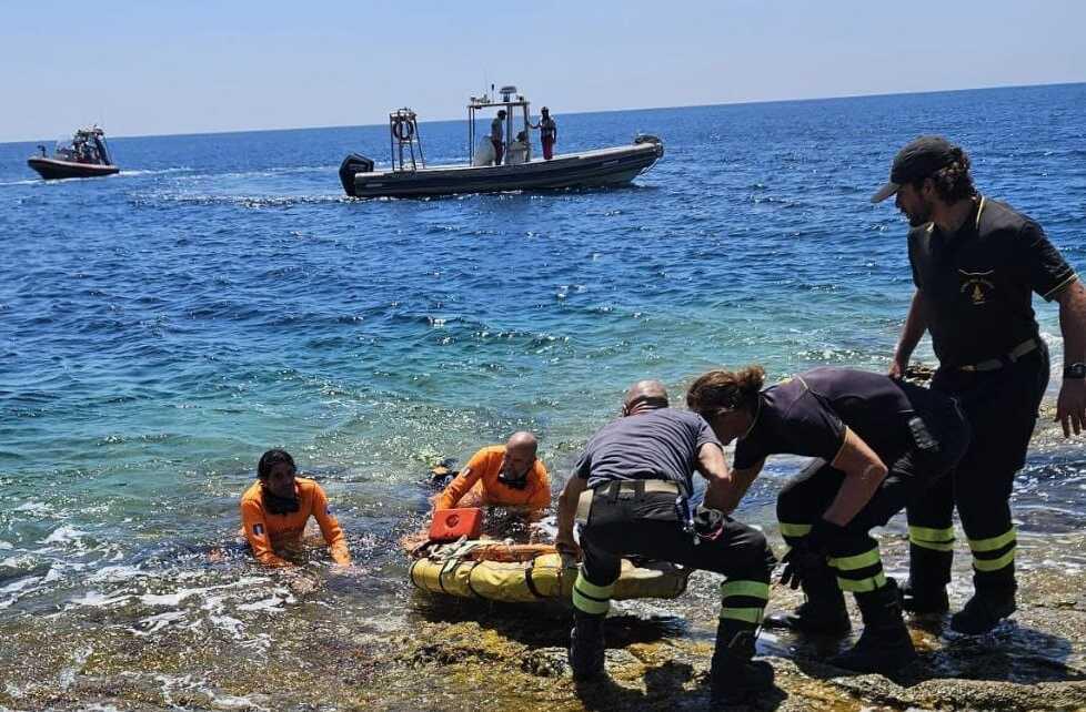 Un soccorso in mare