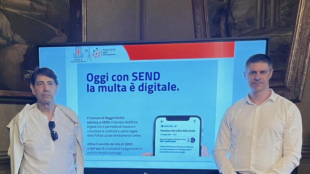 Send sbarca a Reggio Emilia: multe e atti legali ora arrivano per via digitale. Ecco come funziona