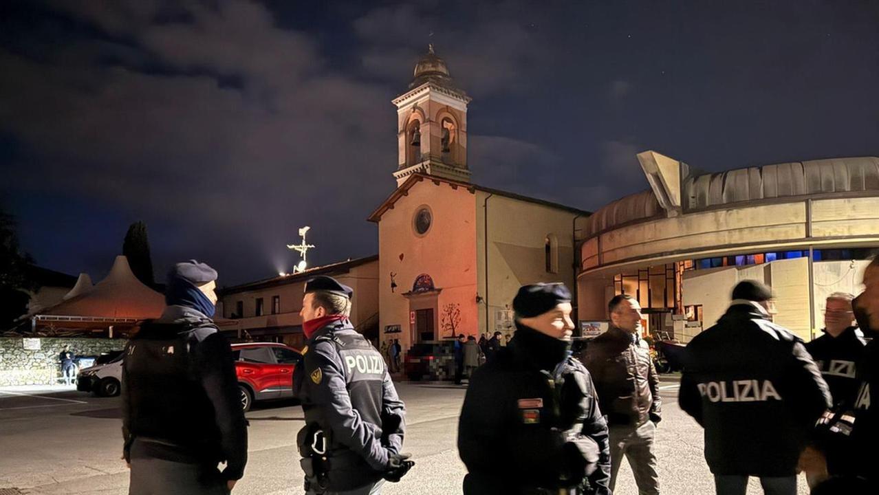 L'esterno della chiesa