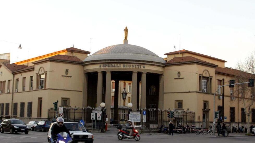 Livorno, uno degli ingressi dell'ospedale