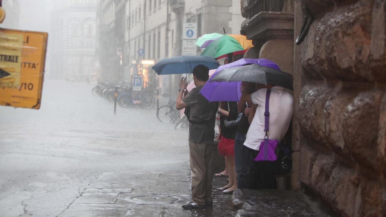 Temporali in arrivo in Toscana