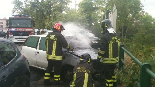 Un intervento dei vigili del fuoco
