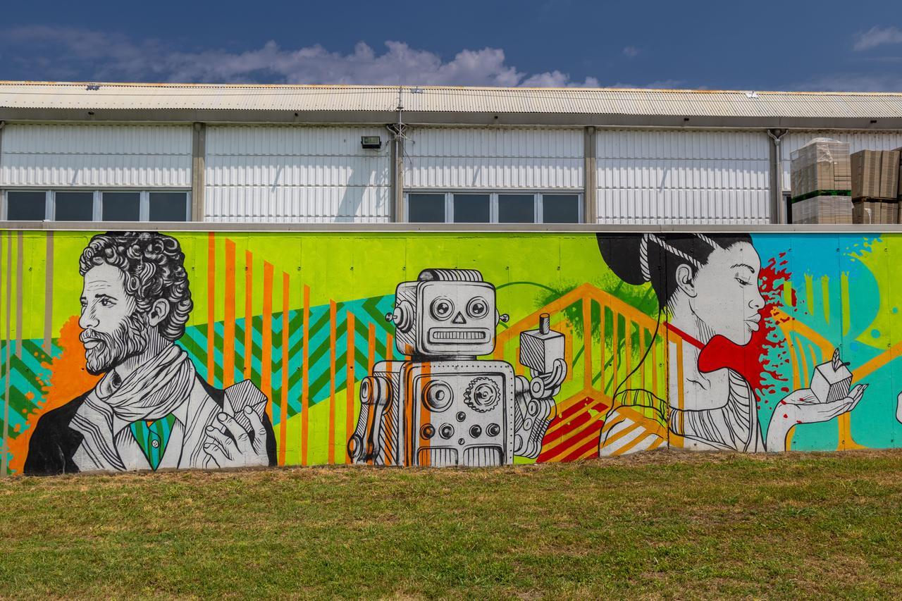 Gallo, l’arte urbana incontra Cpr System: un murales per l'ambiente